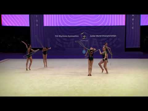 UZBEKISTAN Group UZB 5 Ropes AA FIG JUNIOR WORLD CHAMPIONSHIP 2023