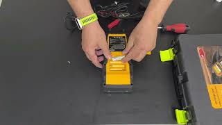 Tester akumulátorů CarClever s tiskárnou 3v1