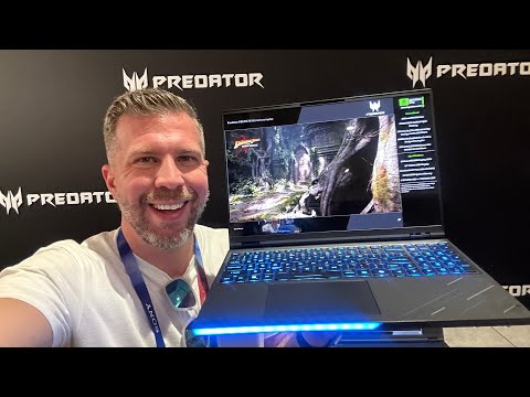 video - Acer Predator Helios 16 AI, Intel Ultra 9-275HX, RTX 5070 Ti, 32 GB DDR5-6400, QHD+ 240 Hz 400 nits 100% DCI-P3