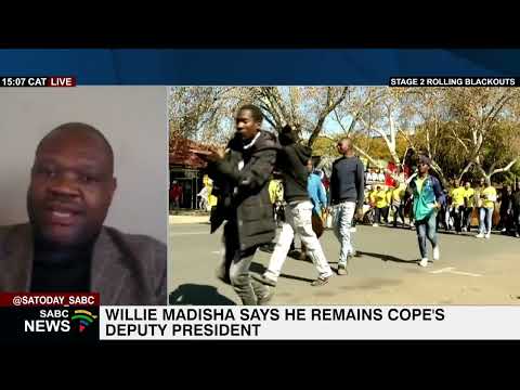 Willie Madisha says he remains COPE's Deputy President: Analyst Magic Nkhwashu