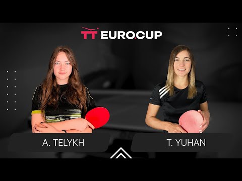 19:40 Anastasiia Telykh - Tetiana Yuhan 02.12.2023 TT Euro.Cup Women Ukraine Master. TABLE 3