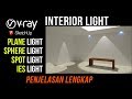 Tutorial Render Light Lampu Interior V Ray 3 4 Dasar Sketchup