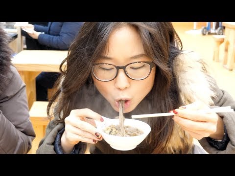 KOREAN STREET FOOD at Traditional Market in Countryside