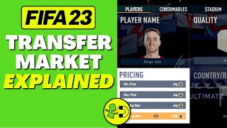 FIFA 23 Transfer Market Explained FUT