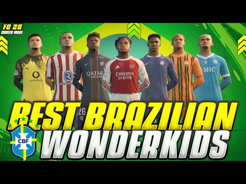 BEST BRAZIL WONDERKIDS TO SIGN IN EVERY POSITIONS IN FC 26 CAREER MODE✔️
