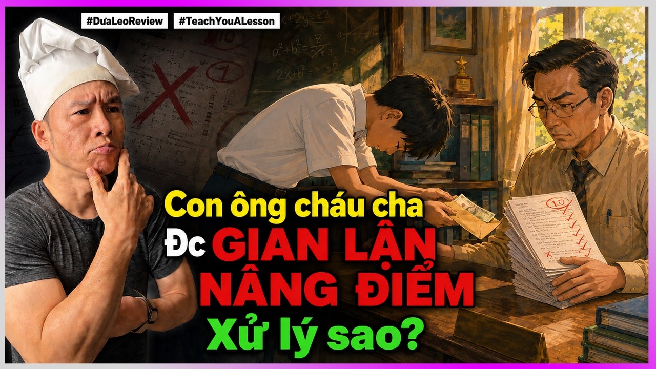#DưaLeoReview Teach You A Lesson: Con ông cháu cha được GIAN LẬN NÂNG ĐIỂM xử lý sao?