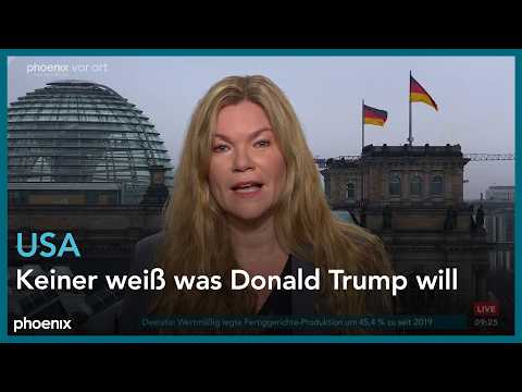 phoenix nachgefragt mit Angelika Hellemann zur Beziehung zu den USA am 14.01.26