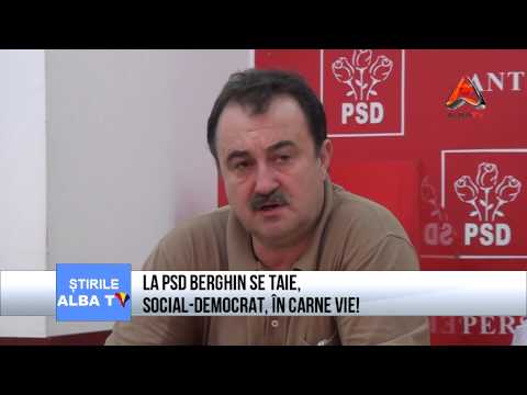 LA PSD BERGHIN SE TAIE, SOCIAL DEMOCRAT, IN CARNE VIE!