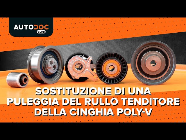 Guarda una guida video su come cambiare HYUNDAI ALCAZAR Rullo tenditore cinghia poly-v