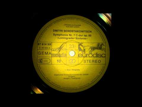 shostakovich , Symphony no. 7 "Leningrad"  - 1st mov.