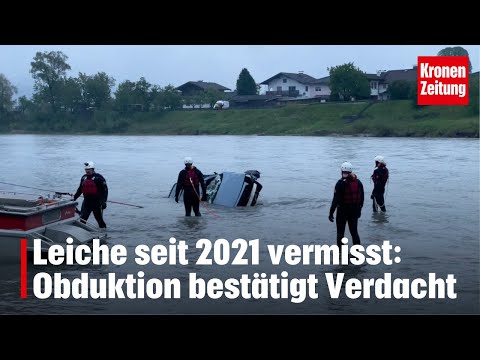 Leiche in Pkw war vermisster Tiroler | krone.tv NEWS