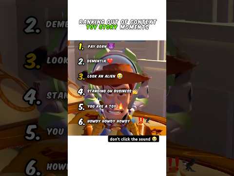 Ranking Toy Story Moments 😭