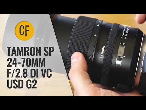External Review Video ixwURdBEetw for Tamron SP 24-70mm F/2.8 Di VC USD G2 Full-Frame Lens (2017)