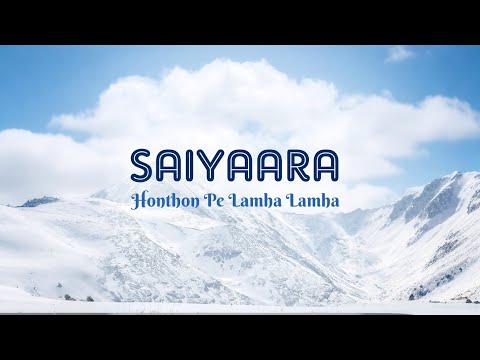 Saiyaara - Honthon Pe Lamha Lamha | Tanishk Bagchi | Faheem Abdullah | Saiyaara Kishore Kumar Song