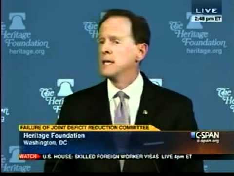 Sen. Toomey speaks to Heritage Foundation - Part III