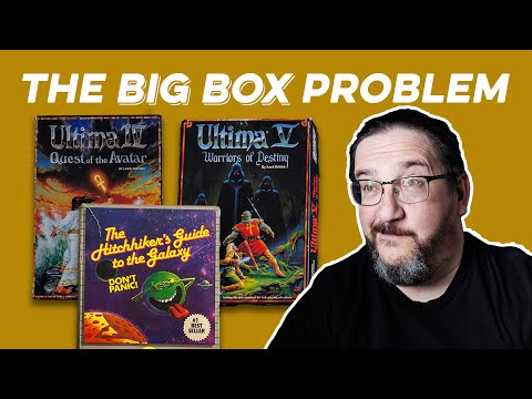 The BIG Problem With Big Box Game Collecting (Ultima, Infocom)