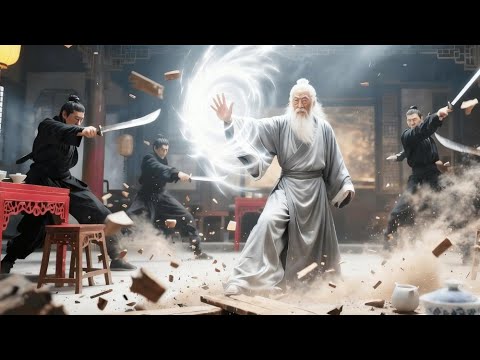 【FULL】Master Terkuat Kembali Setelah 20 Tahun Demi Cucu, 10 Preman KO Sekali Pukul!