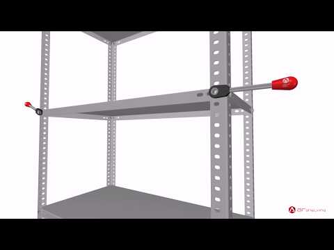 Modular Bolted Metal Shelving Assembly Instructions by AR Shelving