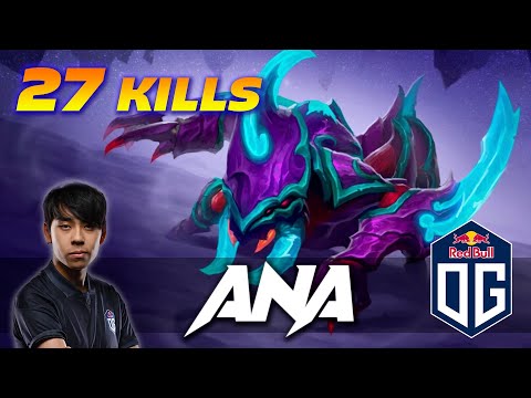 OG.ana Weaver - 27 KILLS - Dota 2 Pro Gameplay [Watch & Learn]
