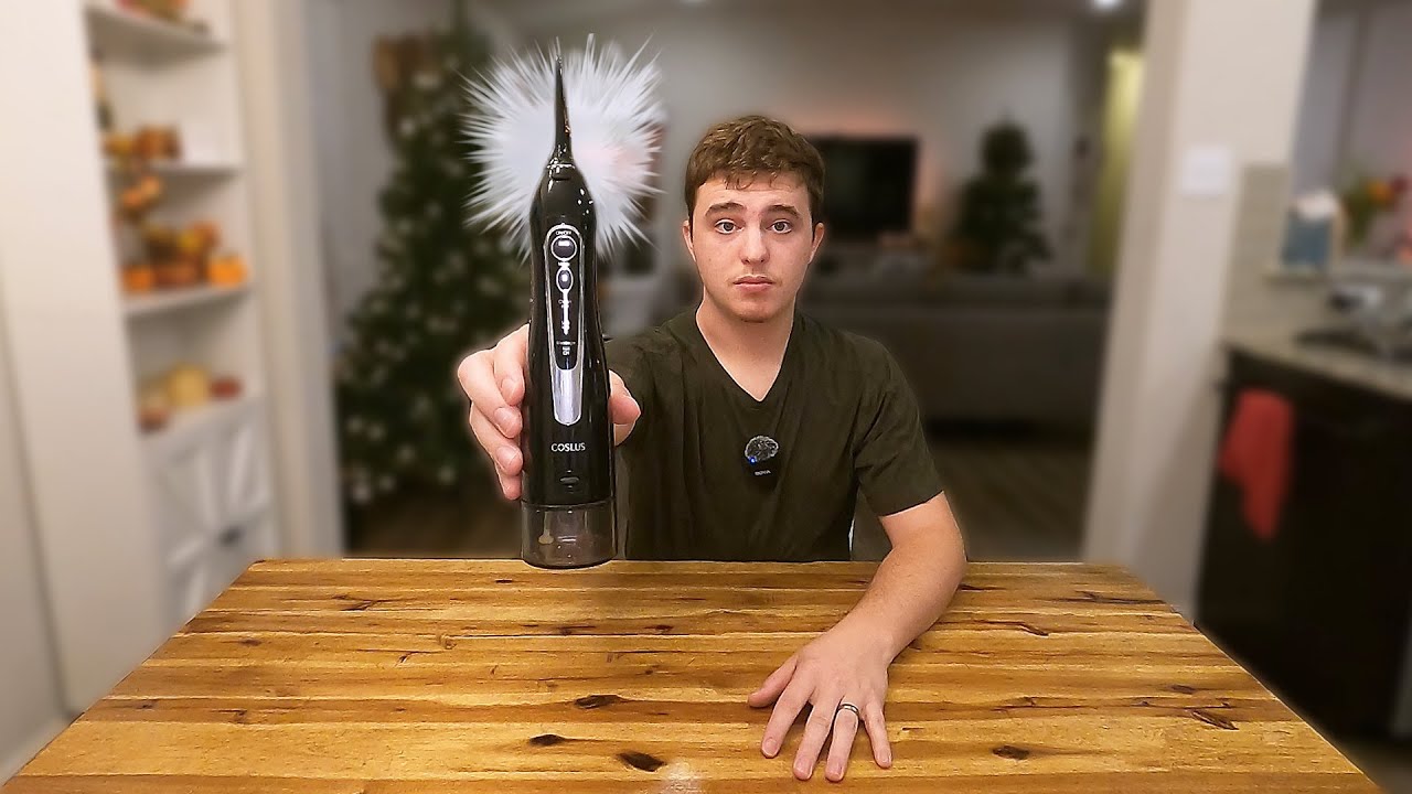 COSLUS Water Flosser Review & Test!