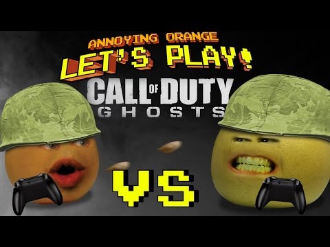 迷惑なオレンジレッツプレイ!- コール オブ デューティ ゴースト（オレンジ vs グレープフルーツ (Annoying Orange Let's Play! - Call of Duty Ghosts (Orange vs Grapefruit))