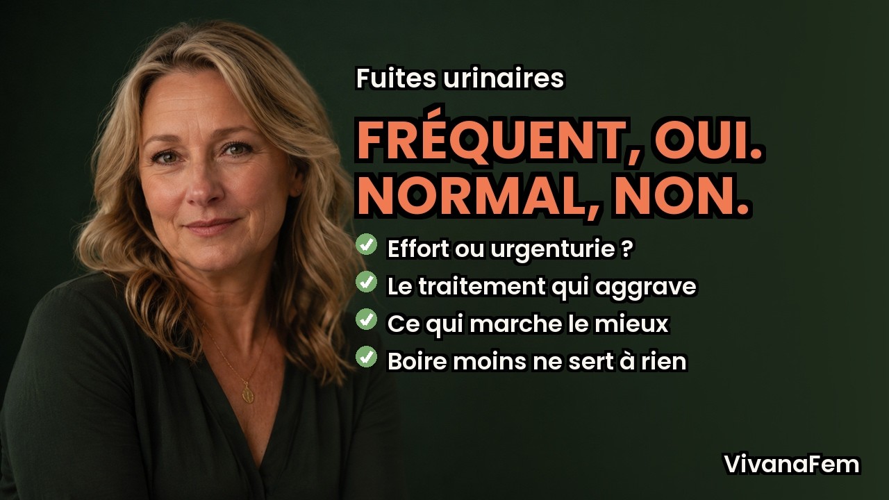 Miniature de la vidéo : Fuites urinaires quand tu ris ou tu éternues : ce qui marche vraiment