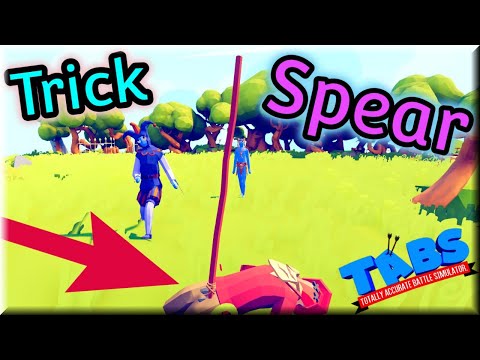 Trick & Spear! Jester🃏 & Spear Thrower vs Every Unit 2v1 - TABS Renaissance Update