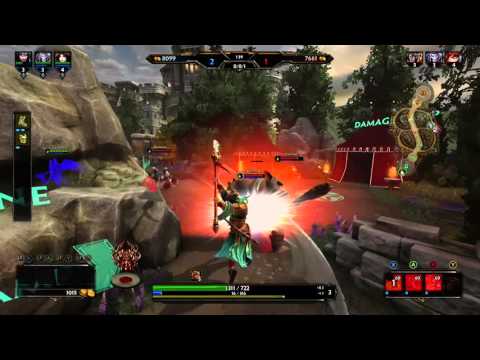 a friendly game of smite