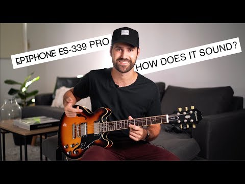 Epiphone ES-339 Pro | How Does It Sound? (Quick demo)
