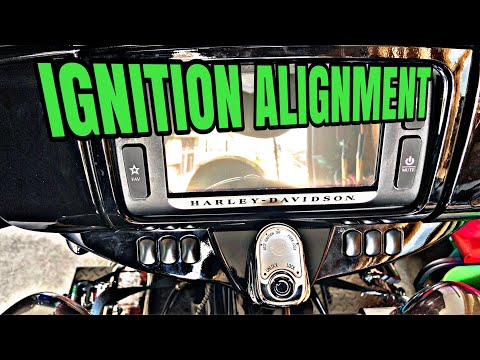 Harley Davidson Touring Ignition Switch Alignment Tip-Trick