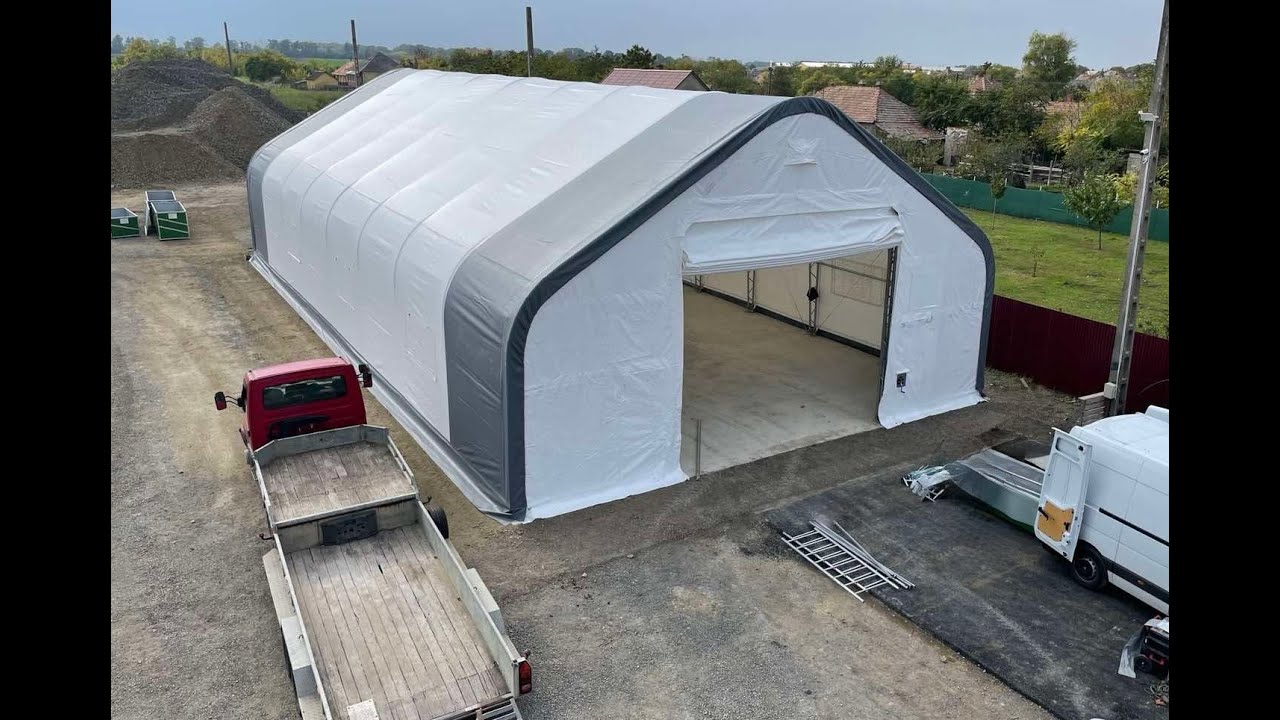 15, 25x30,  5x7m Professional MAX csarnoksátor készletről