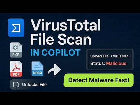 CoPilot + VirusTotal: Instantly Scan Files for Malware!