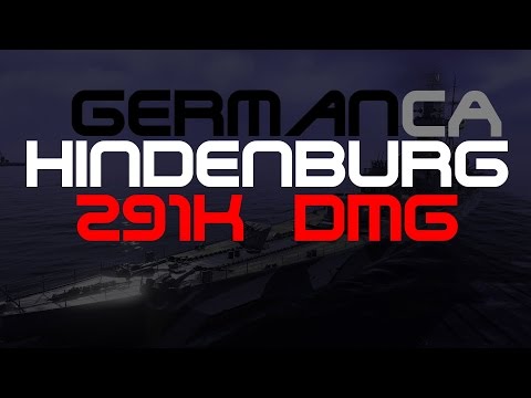 Hindenburg ✖️ World of Warships ✖️ 291K DMG + Kraken