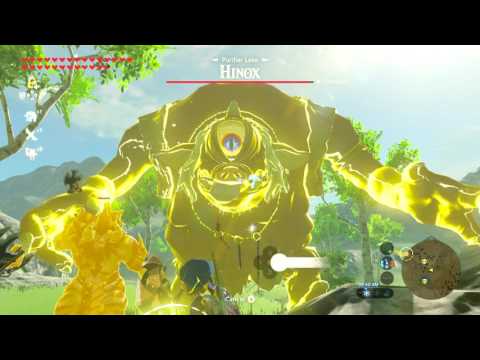 Fully Powered Master Sword DESTROYS Silver Lynel & Hinox - Zelda Breath of the Wild