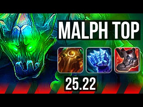 MALPHITE vs RENEKTON (TOP) | 7/0/12, Godlike, 35k DMG | EUW Master | 25.22