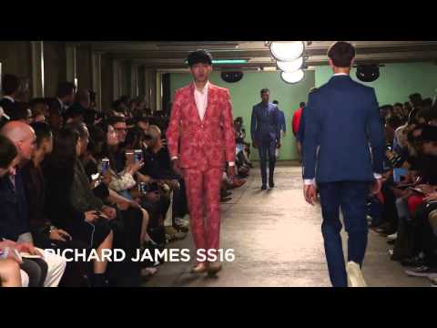 Richard James SS16 at London Collections Men