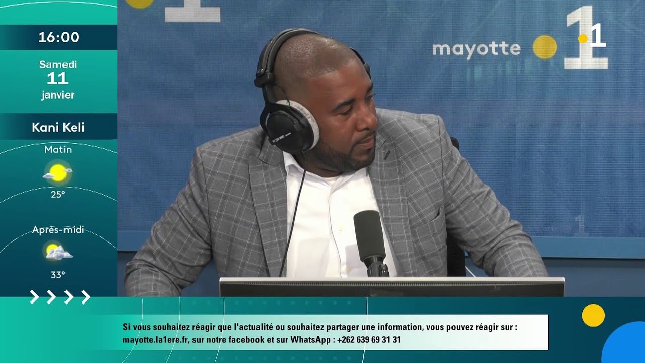 🟠 EDITION SPÉCIALE: Suivez notre édition spéciale consacrée au cyclone Dikeledi qui menace Mayott...