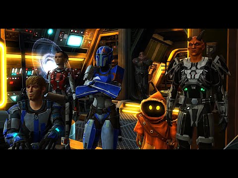 SWTOR: Bounty Hunter Original Ending vs "The Mandalorian" Ending Comparison