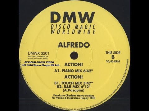 Alfredo "Action!" Full Piano Mix - Disco Magic UK 1994 Vinyl