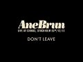 Ane brun "Don't Leave - Live" 