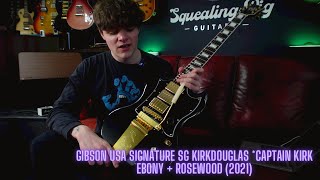 Video thumbnail for STRAT TONES FROM THIS SG! GIBSON USA Signature SG Kirk Douglas (2021) by Squealing Pig Guitars