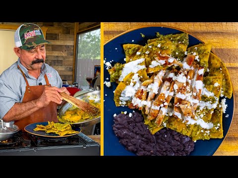 Chilaquiles VERDES Recipe (How to Cook Mexican Green Chilaquiles for Breakfast)