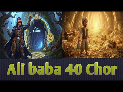 👉 Ali Baba Aur 40 Chor | Khul Ja Sim Sim | Full Magical Story