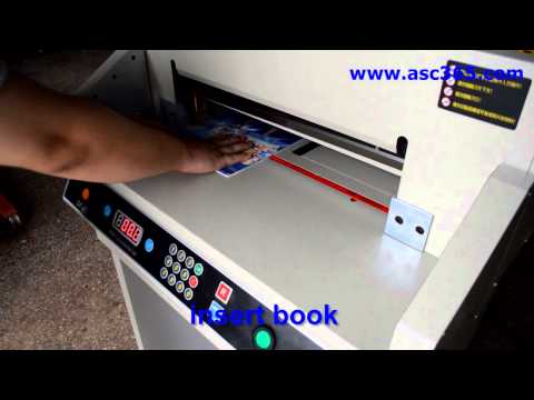 19" 480VS Stack Heavy Book Paper Punch Cut Professional 120110