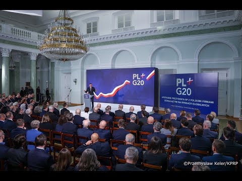Wypowiedź Prezydenta RP podczas spotkania z polskimi firmami działającymi na rynkach globalnych