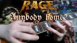 RAGE - Anybody Home? (guitar cover)