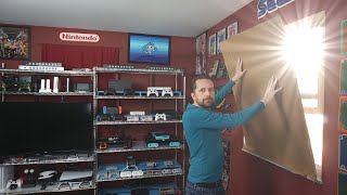 How I Keep Sunlight Out of the Gameroom