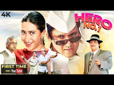 Hero No. 1 (1997) Full Movie (4K) Govinda & Karishma Kapoor | Kader Khan & Paresh Rawal | Bollywood
