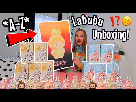 UNBOXING *VIRAL* A-Z MYSTERY MINI LABUBU BLIND BOXES!!🫢⁉️*SECRET RARE HUNT & WORLDS RAREST ZIMOMO!😱*