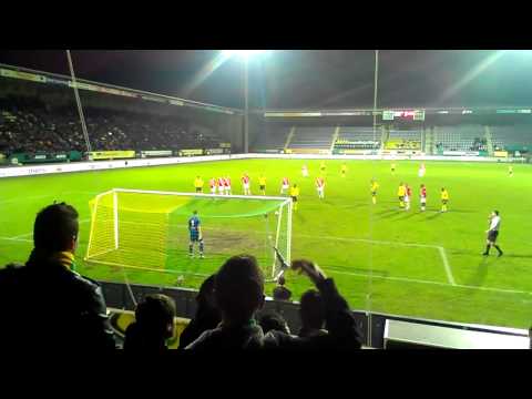 Fortuna Sittard vs FC Oss 1-0 door N'Koyi pen